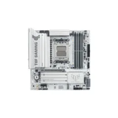 ASUS TUF GAMING B850M-PLUS WIFI7 W - AM5 Micro-ATX Motherboard - DDR5, 4x DIMM, 256GB, WiFi 7