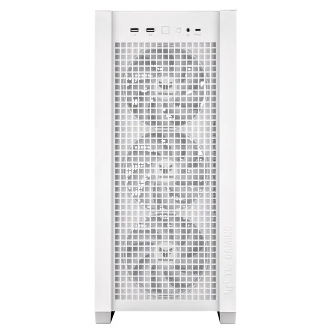 ASUS TUF Gaming GT302 ARGB White ATX Mid-Tower Case 4x140mm Fans — image 3