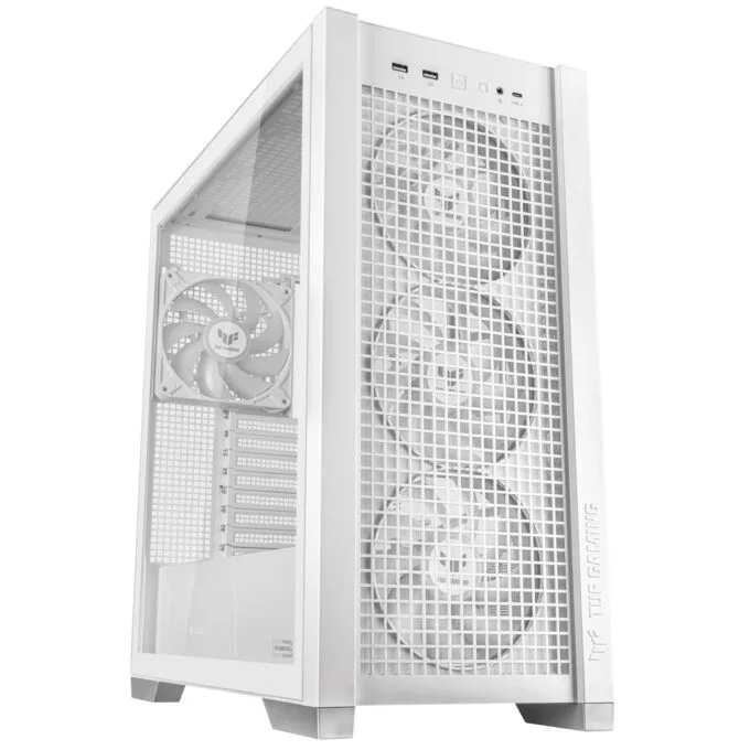ASUS TUF Gaming GT302 ARGB White ATX Mid-Tower Case 4x140mm Fans — image 6