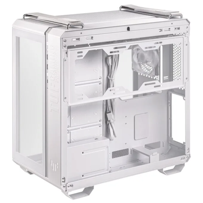 ASUS TUF Gaming GT502 PLUS Mid Tower ATX Case 4x ARGB Fans Tempered Glass White — image 13