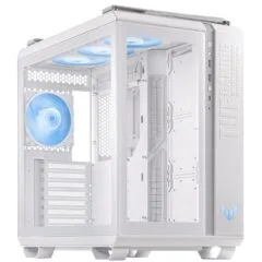 ASUS TUF Gaming GT502 PLUS Mid Tower ATX Case 4x ARGB Fans Tempered Glass White