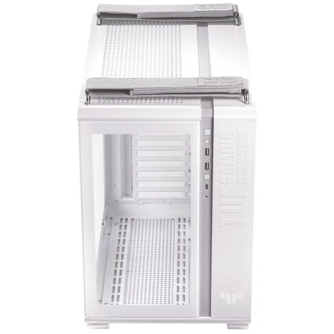 ASUS TUF Gaming GT502 PLUS Mid Tower ATX Case 4x ARGB Fans Tempered Glass White — image 4