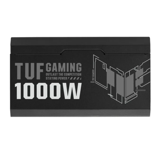 ASUS TUF Gaming Power Supply - 90YE00S1-B0NA00 - 1000W Fully-Modular, 80 PLUS Gold, ATX 3.1, Black — image 4