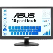 ASUS VT169HE Touch Monitor - 15.6" FHD (1920x1080) IPS, 10-Point Multi-Touch, HDMI & VGA, Tabletop Stand, Black