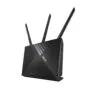 Asus Wireless Router 4G-AX56 - 90IG06G0-MO3110 - Black, 512 MB RAM, 128 MB Flash, Wi-Fi 6, Dual-band, 1201 Mbps