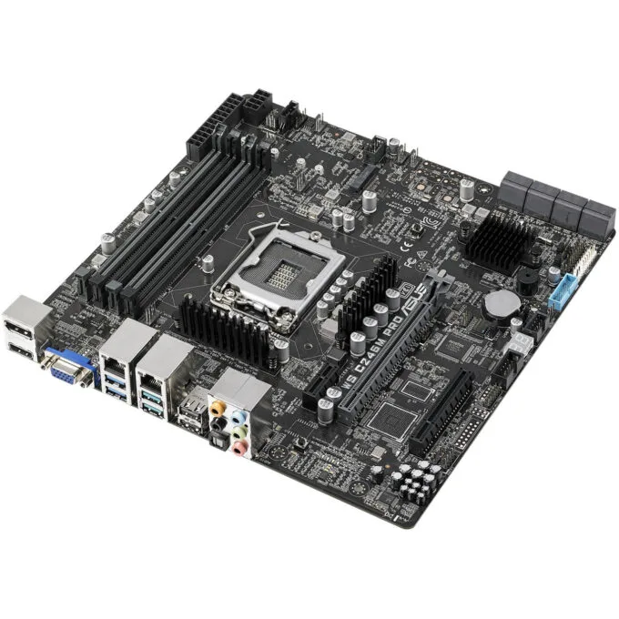 ASUS WS C246M PRO - C246 microATX Motherboard — image 4