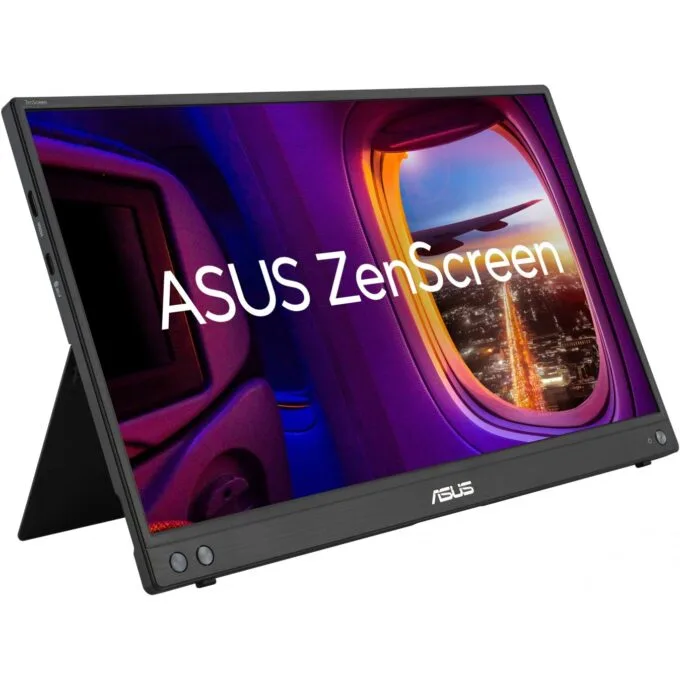 ASUS ZenScreen MB16AHV 15.6-inch FHD IPS HDMI Portable Monitor - Black — image 2