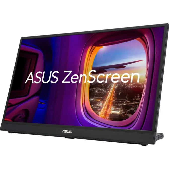 ASUS ZenScreen MB17AHG - 17.3in FHD IPS Portable Monitor - Black, HDMI 1.4 & 2x USB-C, 144Hz, 5ms — image 3