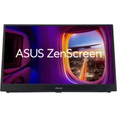 ASUS ZenScreen MB17AHG - 17.3in FHD IPS Portable Monitor - Black, HDMI 1.4 & 2x USB-C, 144Hz, 5ms