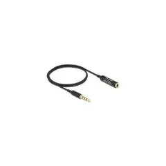Audio extension cable 3.5mm 4Pin male to 3.5mm 4Pin female - Ultra Slim