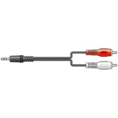 AV:link - 112.066UK - 3.5mm to 2RCA - 5.0m