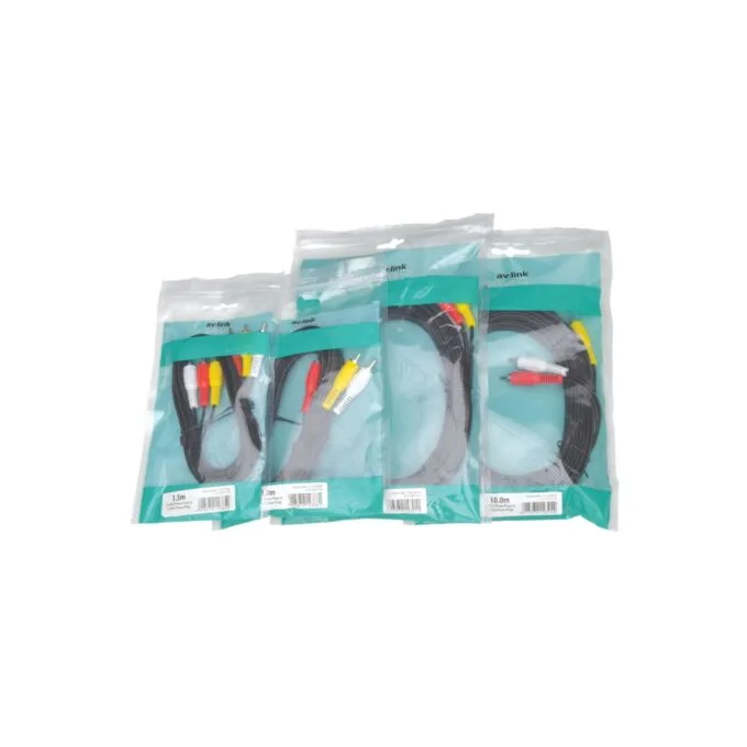 AV:link 3RCA to 3RCA Cable - 112.072UK - 3RCA to 3RCA Cable, 1.5m — image 3