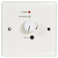 AV:Link Bluetooth Receiver - 122.383UK - Wallplate and Backbox