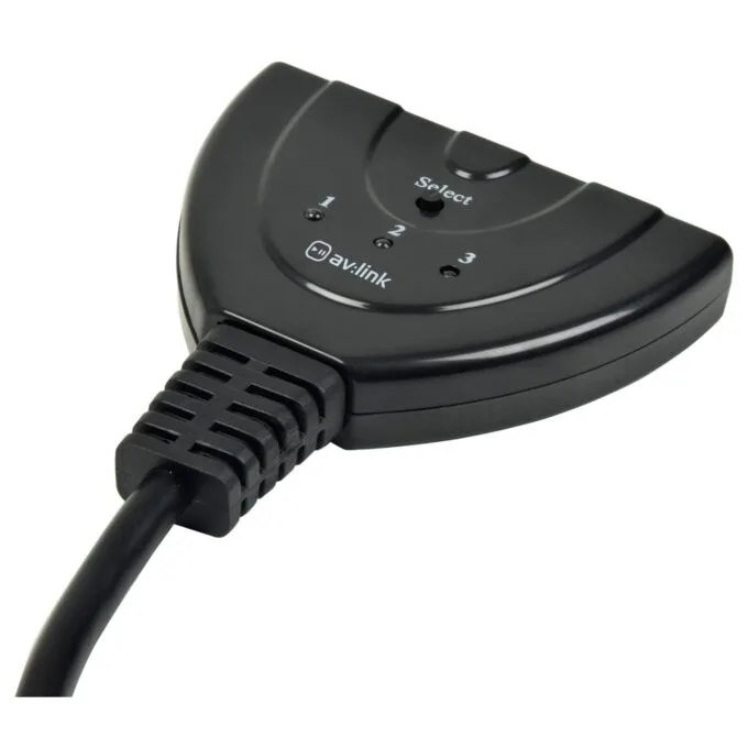 AV:Link HDMI Switch - 128.831UK - 3-Port Full HD — image 2