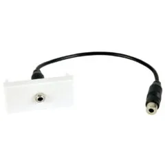 AV:Link Wall Plate Module - 122.525UK - 3.5mm Audio