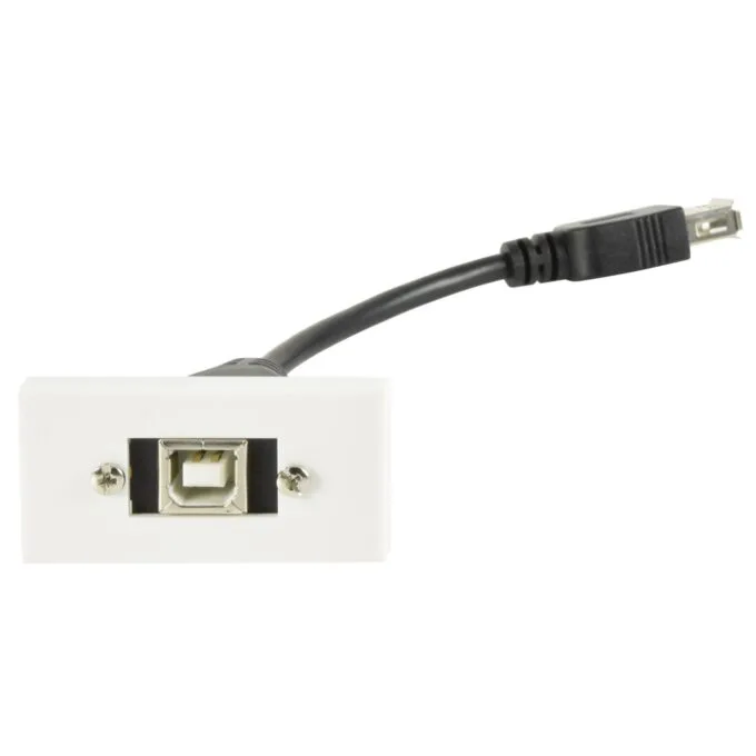 AV:Link Wall Plate Module USB-B 2.0 - 122.535UK - Wall Plate Module USB-B 2.0 — image 2