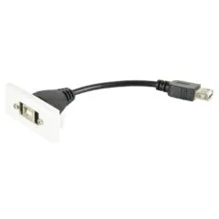 AV:Link Wall Plate Module USB-B 2.0 - 122.535UK - Wall Plate Module USB-B 2.0
