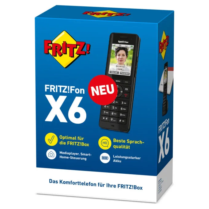 AVM FRITZ!Fon X6 schwarz — image 5