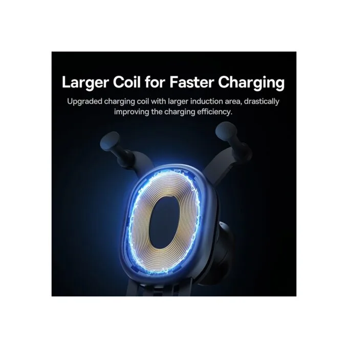 Baseus 15W Wireless AirVent Car Charger & Mount - SUWX030001 - AirVent — image 4