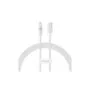 Baseus Cable Lightning to USB-A Gem Series - 1m Moon White