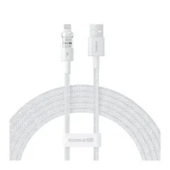 Baseus Cable Lightning to USB-A Gem Series - 2m Moon White