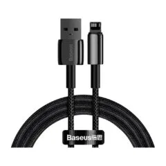 Baseus Cable - Lightning to USB-A - Tungsten Gold - 1.0m - Black