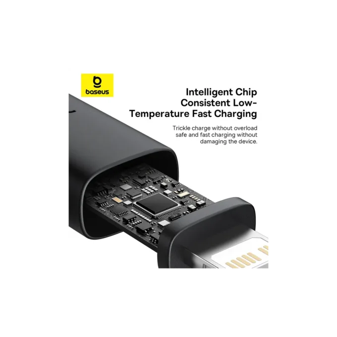 Baseus Cable Lightning to USB-C Dura Series - Braided 2.0m Black — image 8