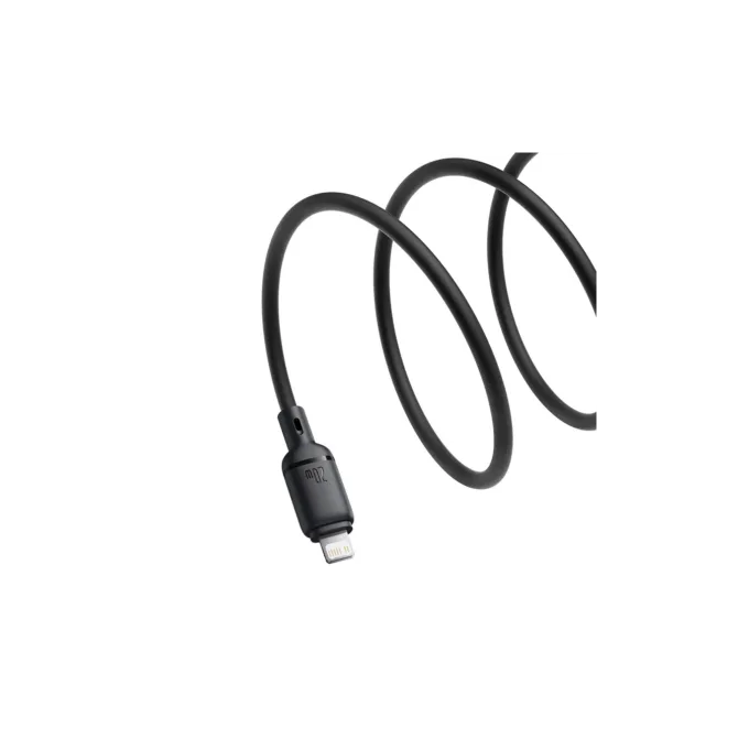 Baseus Cable Lightning to USB-C Silky Series - 1.0m Black — image 2