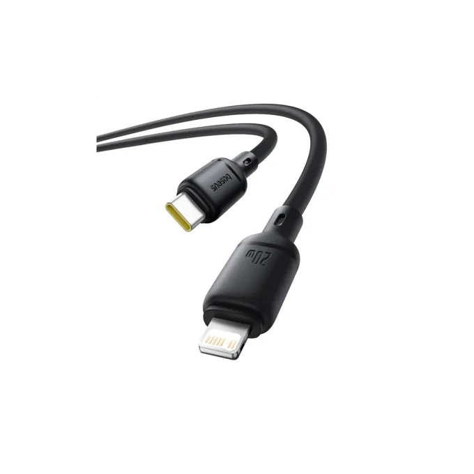 Baseus Cable Lightning to USB-C Silky Series - 1.0m Black — image 3