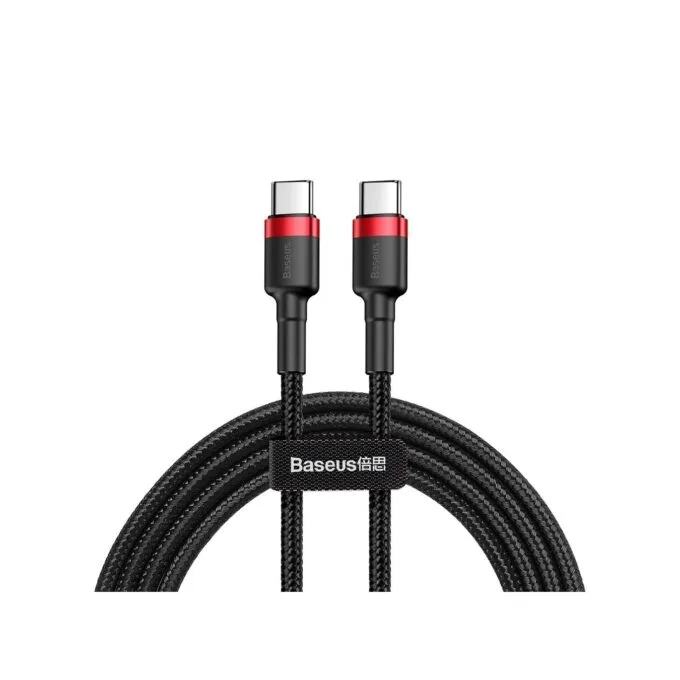 Baseus Cable USB-C to USB-C Cafule Braided 1.0m - USB-C to USB-C, Braided, 1.0m — image 1