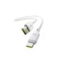 Baseus Cable USB-C to USB-C Silky Series - 2.0m - 100W - White