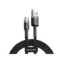 Baseus Cafule Braided MicroUSB Cable 2A 3.0m Black