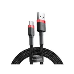 Baseus Cafule Braided USB-A to Type-C Cable 2A 3m Black