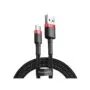 Baseus Cafule Braided USB-A to Type-C Cable 2A 3m Black