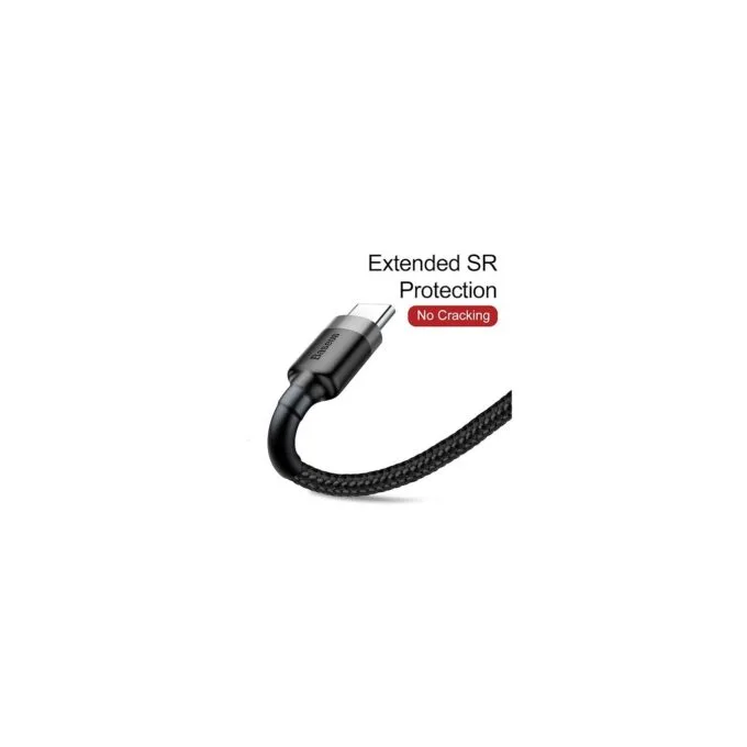 Baseus Cafule Braided USB-A to USB-C Cable 2.0A 2.0m Grey — image 13