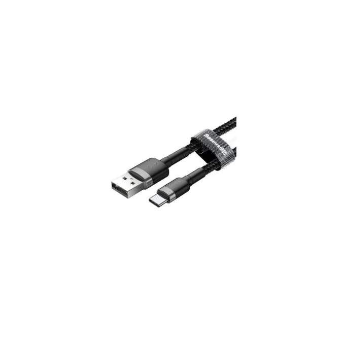 Baseus Cafule Braided USB-A to USB-C Cable 2.0A 2.0m Grey — image 4