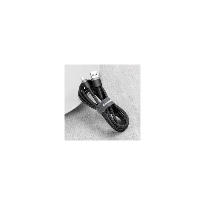 Baseus Cafule Braided USB-A to USB-C Cable 2.0A 2.0m Grey — image 5