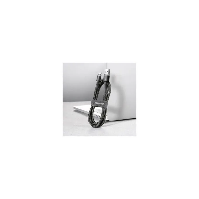 Baseus Cafule Braided USB-A to USB-C Cable 2.0A 2.0m Grey — image 6
