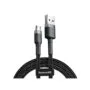 Baseus Cafule CAMKLF-AG1 MicroUSB to USB-A Braided 0.5m Black-Grey