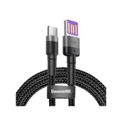 Baseus Cafule HW Type-C Cable - 5A 1m Grey-Black