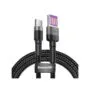 Baseus Cafule HW Type-C Cable - 5A 1m Grey-Black