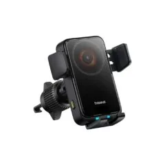 Baseus Car Charger - Wireless AirVent Wisdom Pro Auto Coil Alignment 15W Black