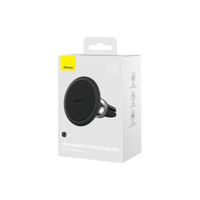 Baseus Car Holder AirVent Black - C01 - Car Holder AirVent Black — image 6