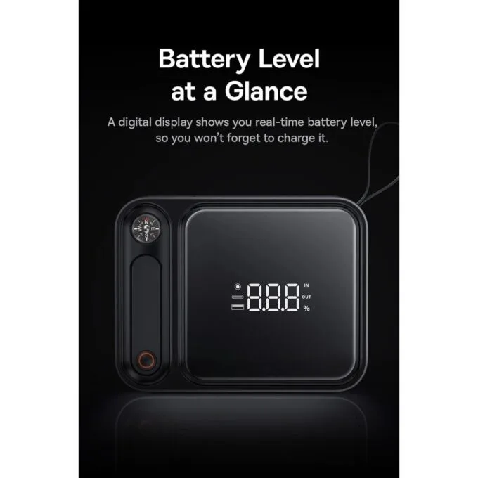 Baseus Car Jump Start Booster & Powerbank - 26800maH 3000A — image 12