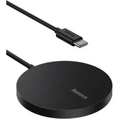 Baseus Charger Desktop Wireless 15W Magnetic Simple - Mini3 - Black