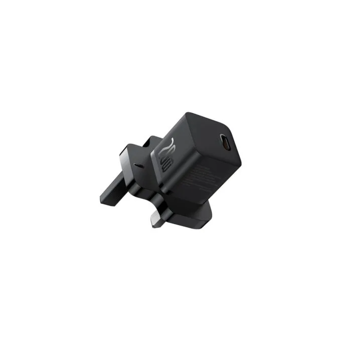 Baseus Charger Wall - 20W USB-C UK MINI GaN5 Black — image 1