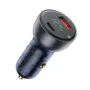 Baseus Digital Display Dual USB Car Charger 63W - Digital Display, Dual USB, 63W