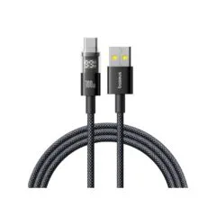 Baseus Display 2 USB-C to USB-A Braided Cable 100W 2m Black