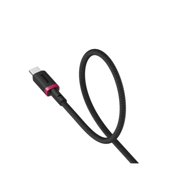 Baseus Dura Series USB-A to USB-C Braided Cable 1.0m Black+Red — image 3