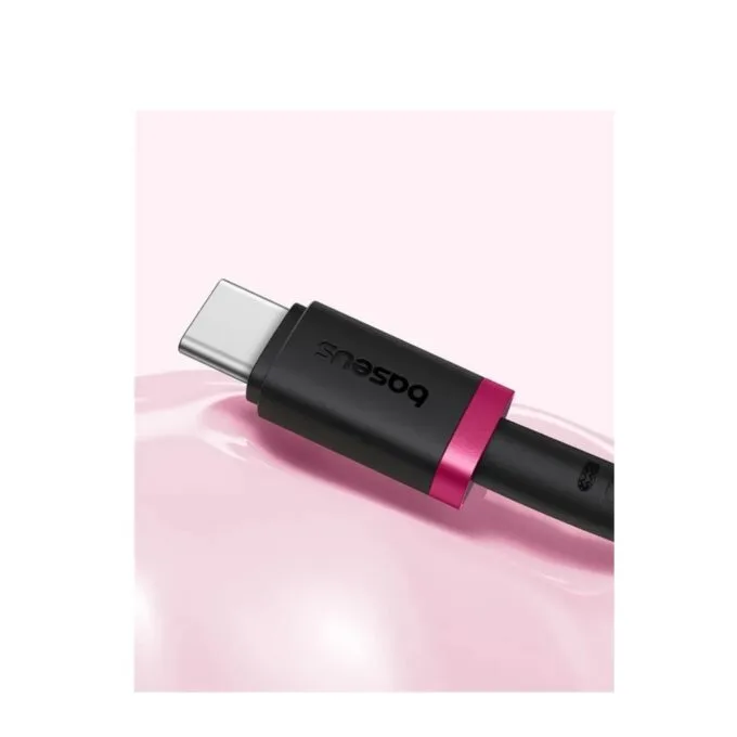 Baseus Dura Series USB-A to USB-C Braided Cable 1.0m Black+Red — image 6